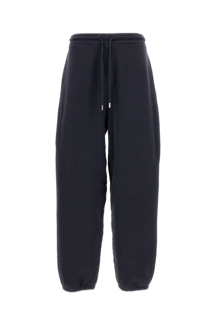 Jacquemus Mottled Cotton Fleece Relaxed Fit Jogging Trousers