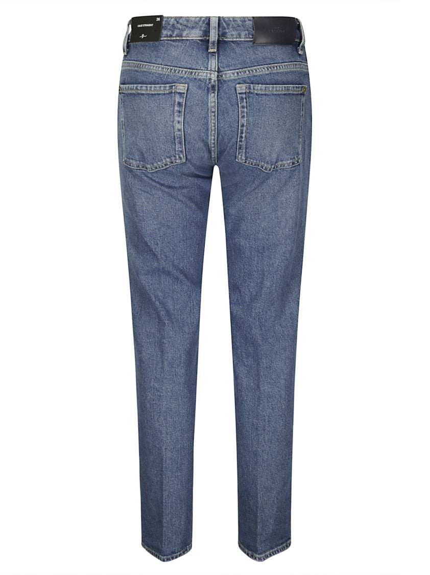 7 For All Mankind Calie Straight Jeans