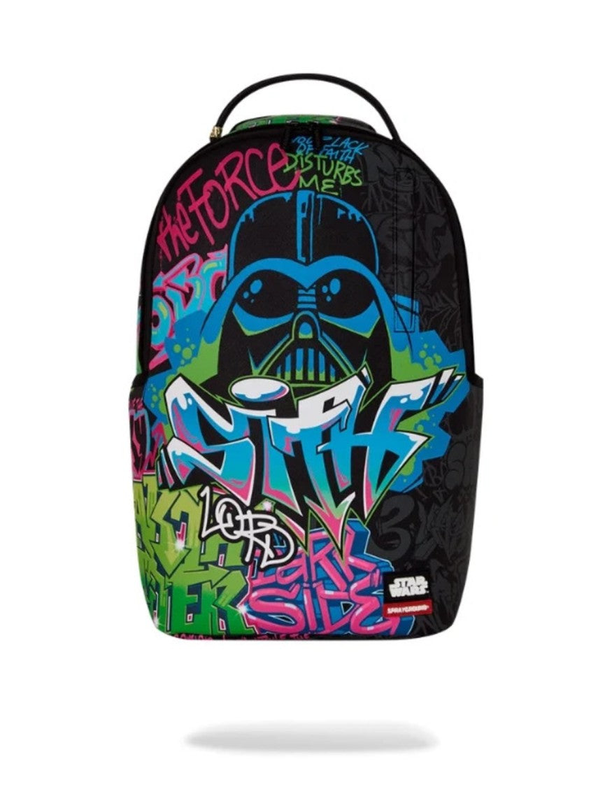 Sprayground Multicolor Star Wars Vader Half Graff Backpack