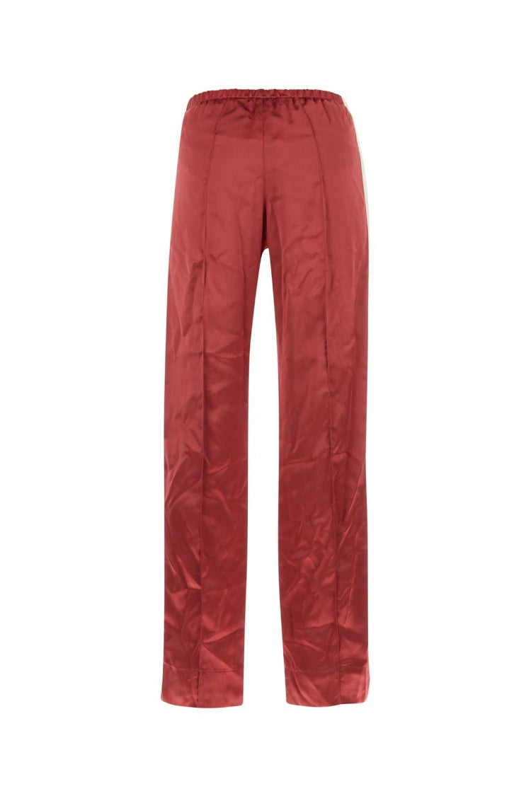 Palm Angels Tyrian Purple Viscose Pant