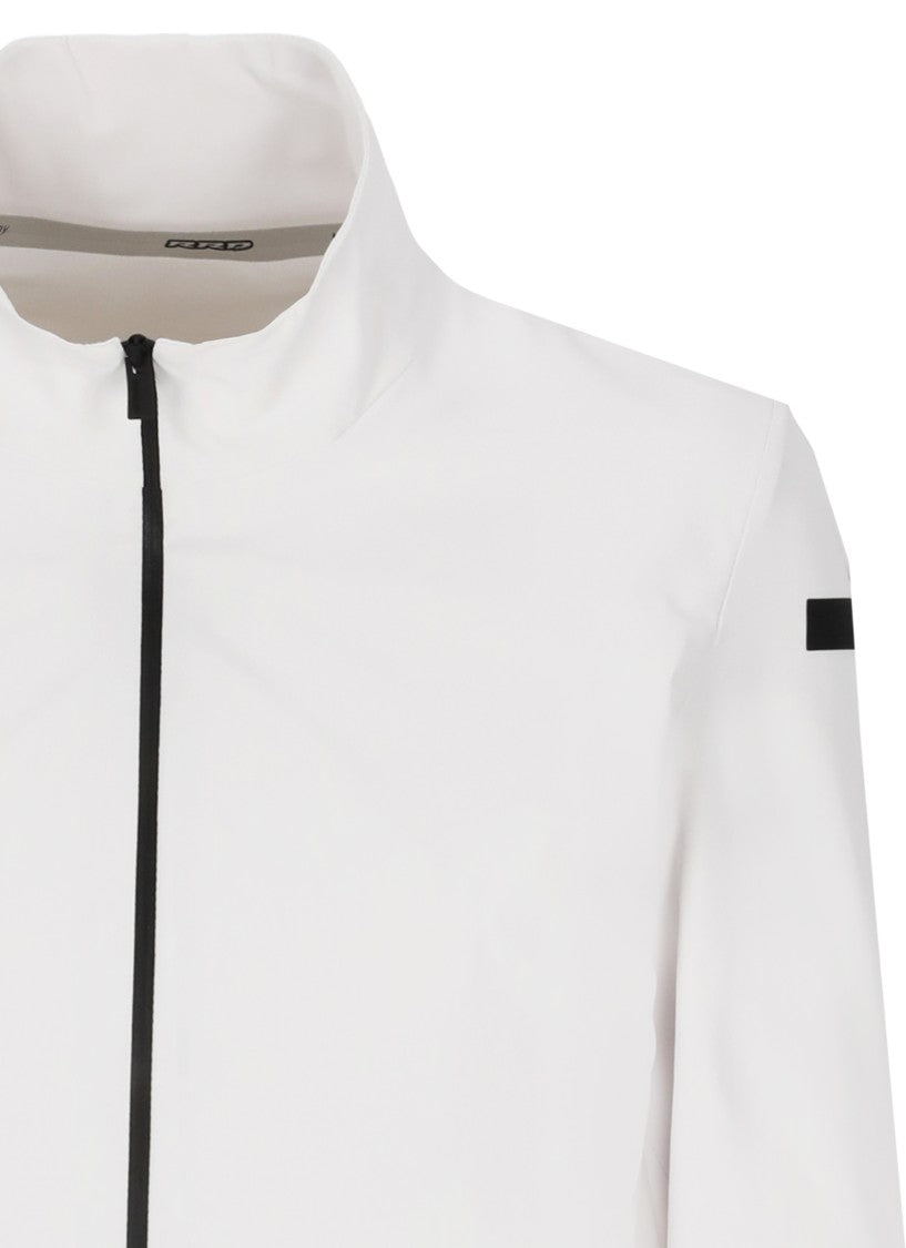 Rrd White Surflex Full Zip Sweatshirt