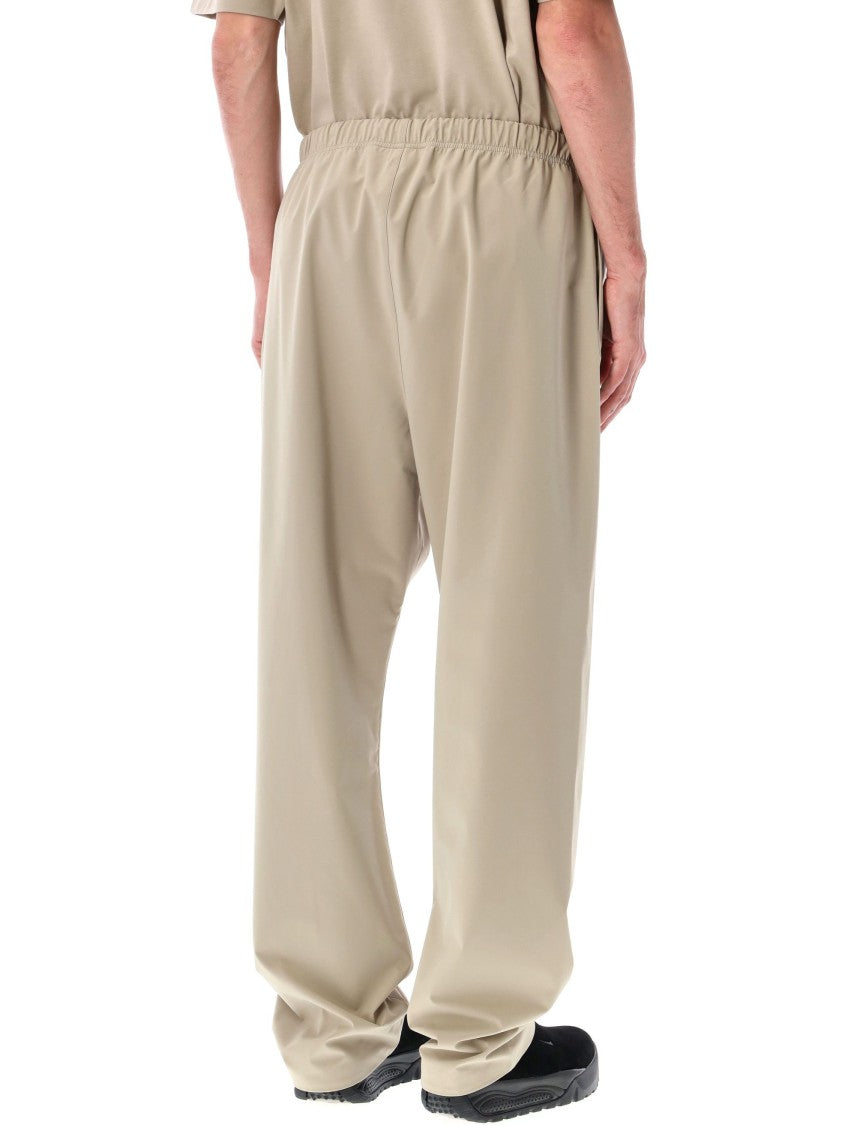 Fear Of God Relaxed Fit Nylon Track Pants With Drawstring And Logo