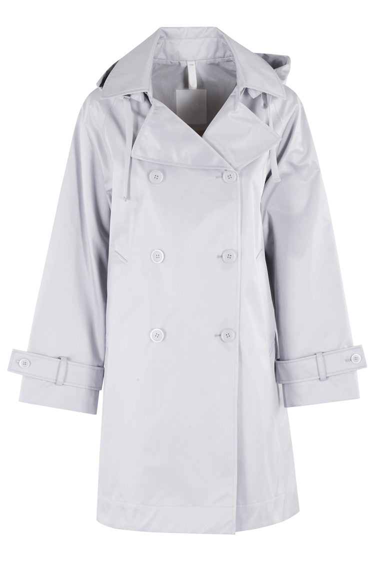 Duno Double-Breasted Oversized Trench Coat