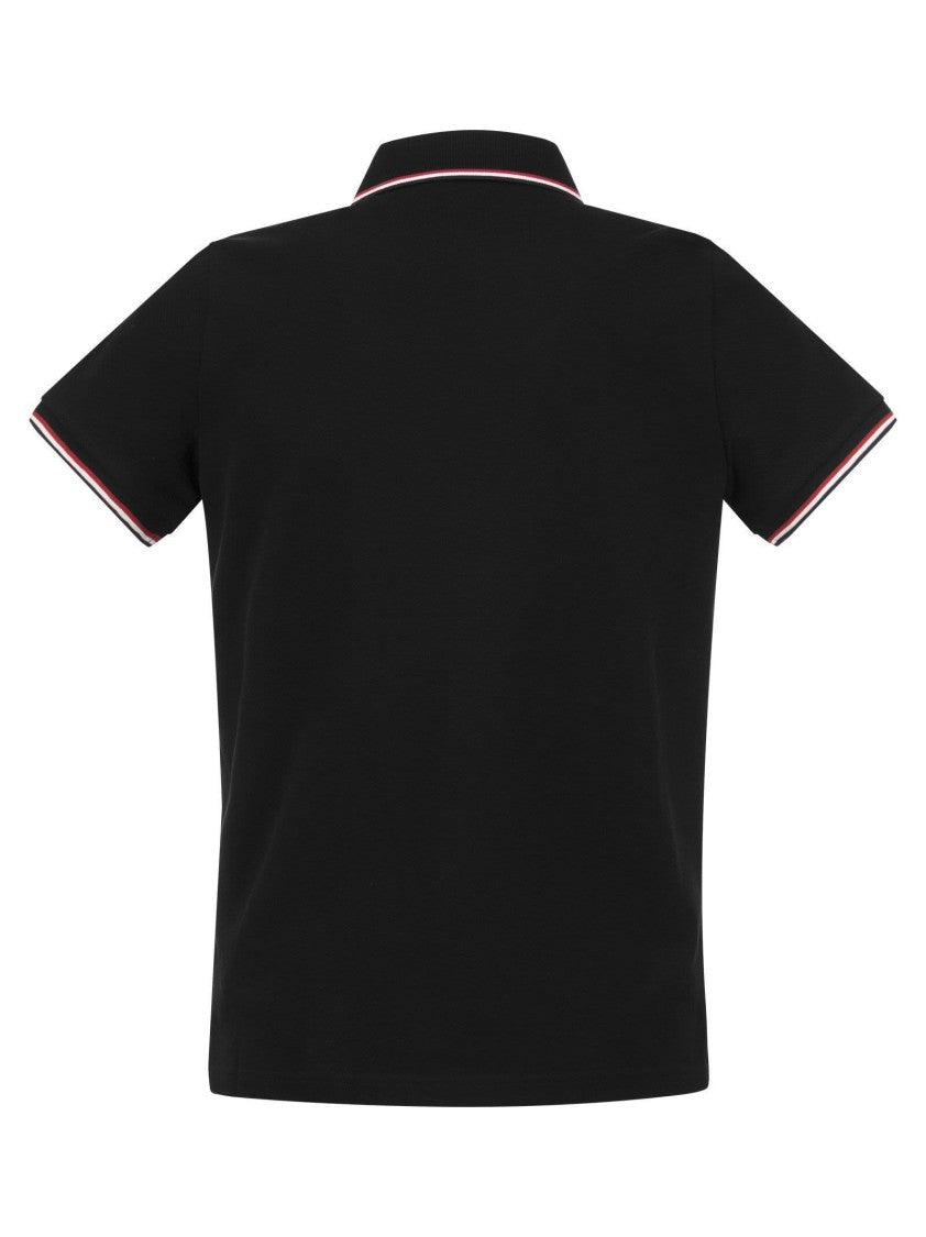 Moncler Cotton Pique Polo Shirt