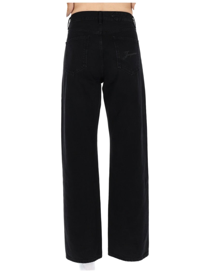 Jacquemus Le De-Nimes Droit Straight-Leg Denim Jeans