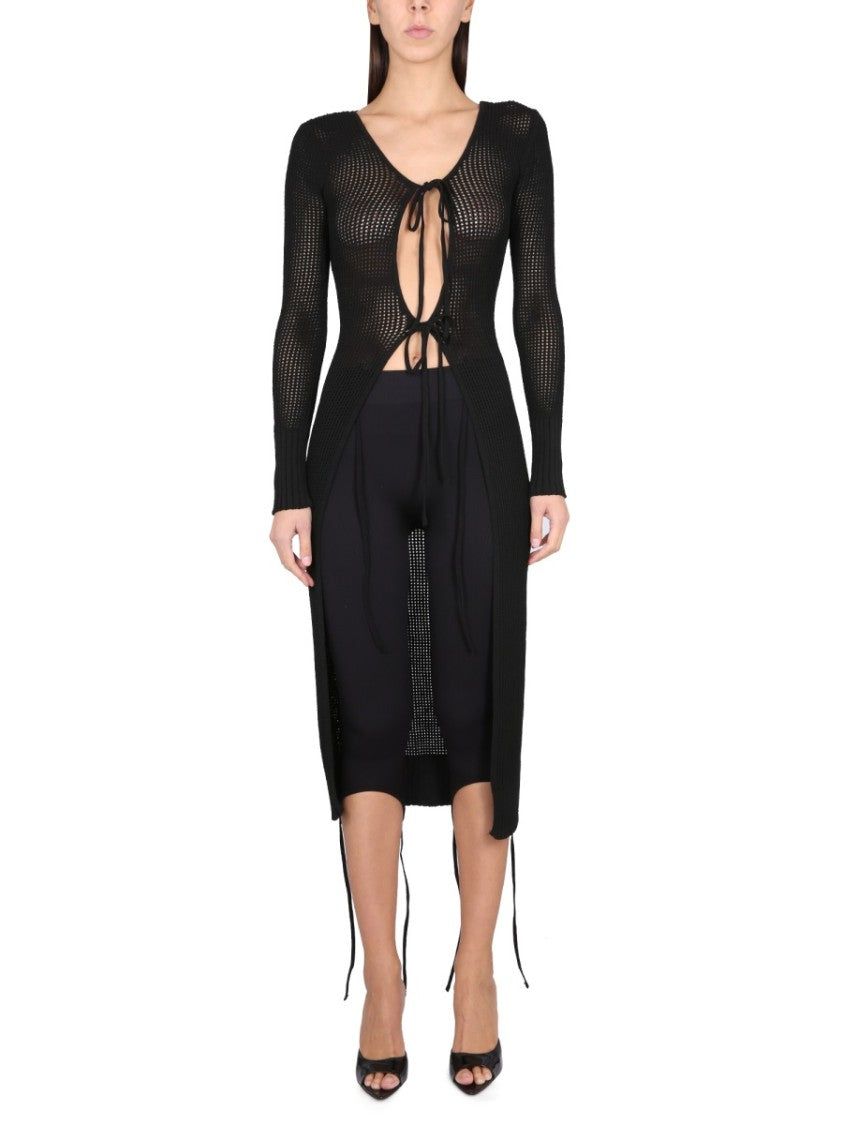 Andreâdamo Long Perforated Jersey