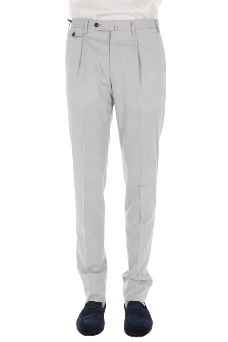 Pt Torino Gentleman Fit Wool-Viscose Formal Pants