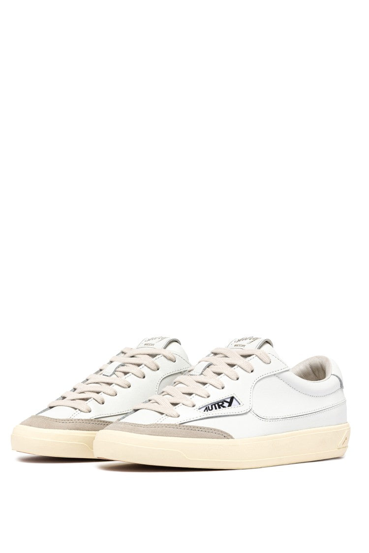 Autry White Windscape Leather Sneakers