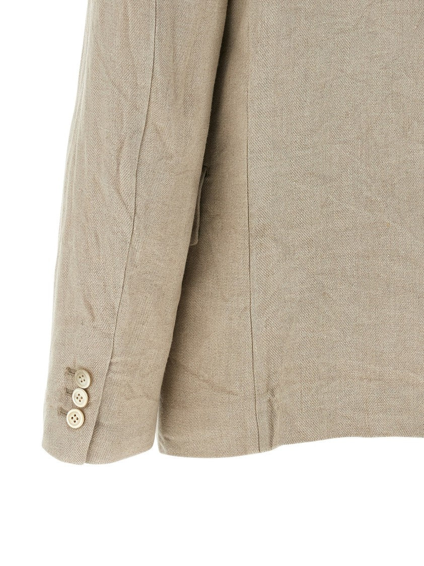 Comme Des Garçons Double Layer Lapel Blazer