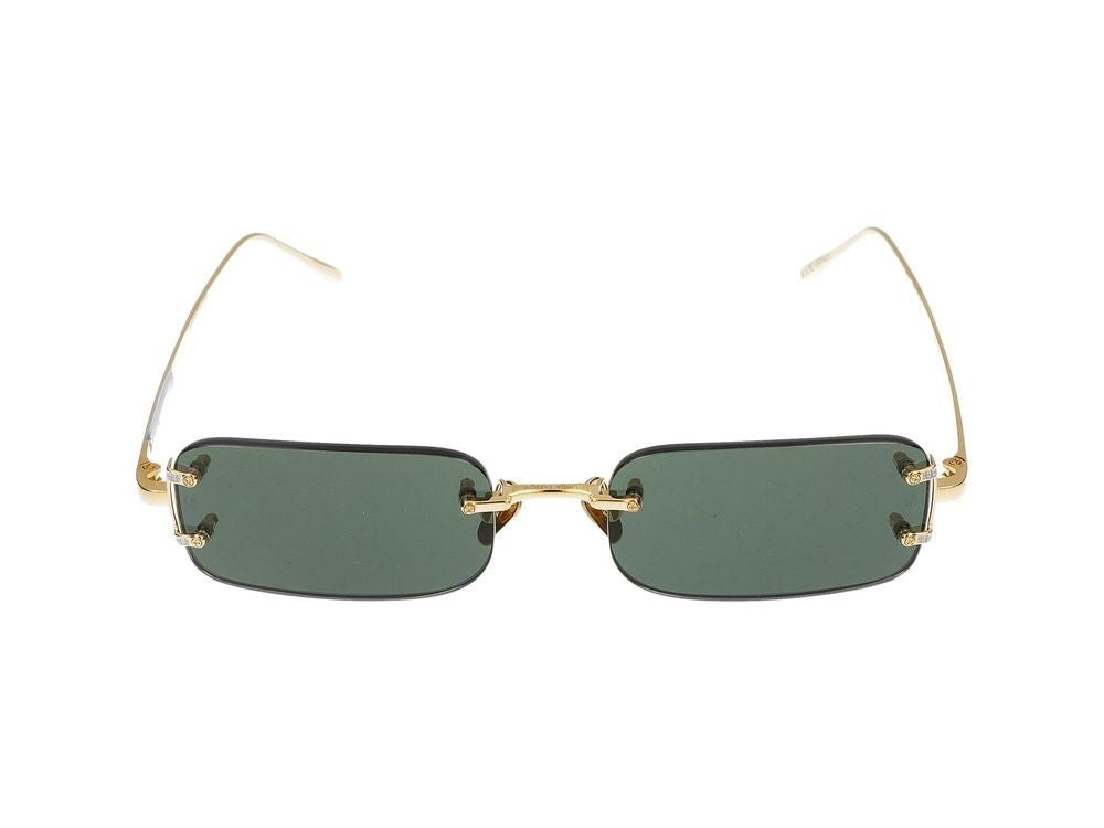 Linda Farrow Sunglasses Linda Farrow Lfl1131 Taylor C9 Yellow Gold/Light Gold 53/17/140