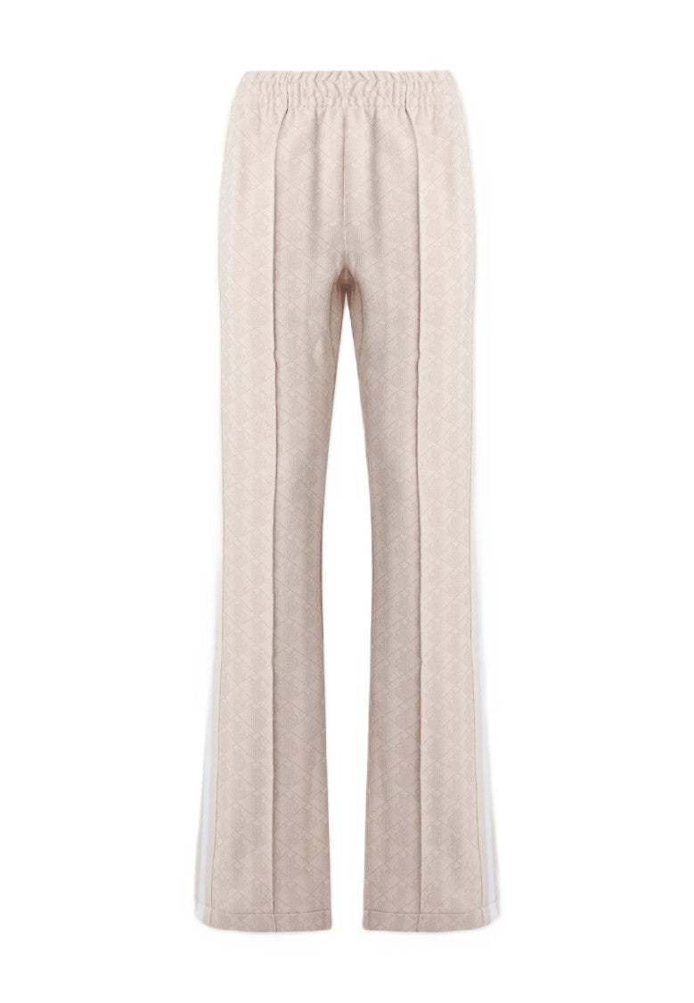 Lacoste Relaxed Fit Tonal Patterns Side Stripes Straight-Leg Pants