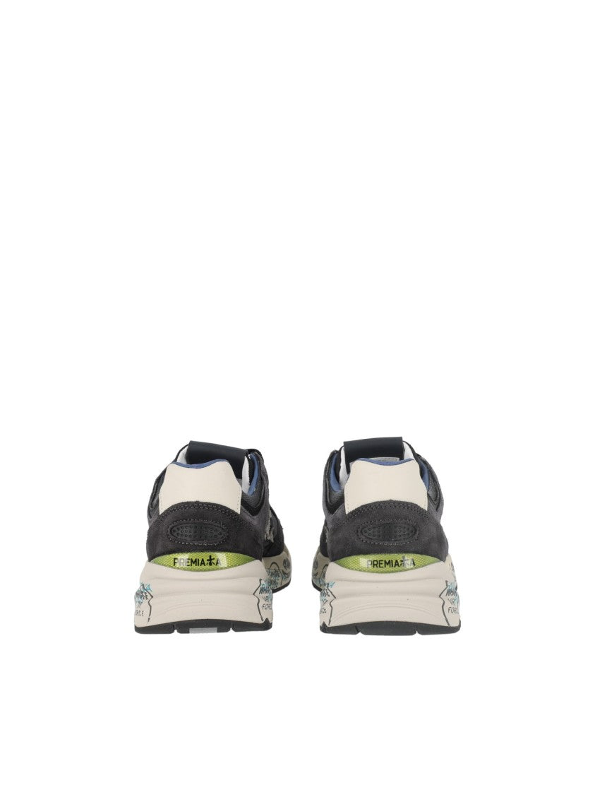 Premiata Blue Mase25 Low-Top Sneakers
