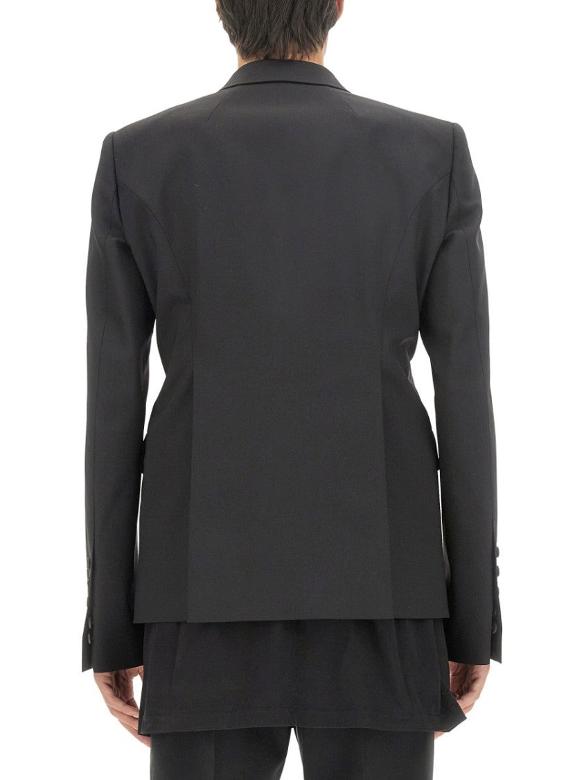 Rick Owens Single-Breasted Tailored Jacket