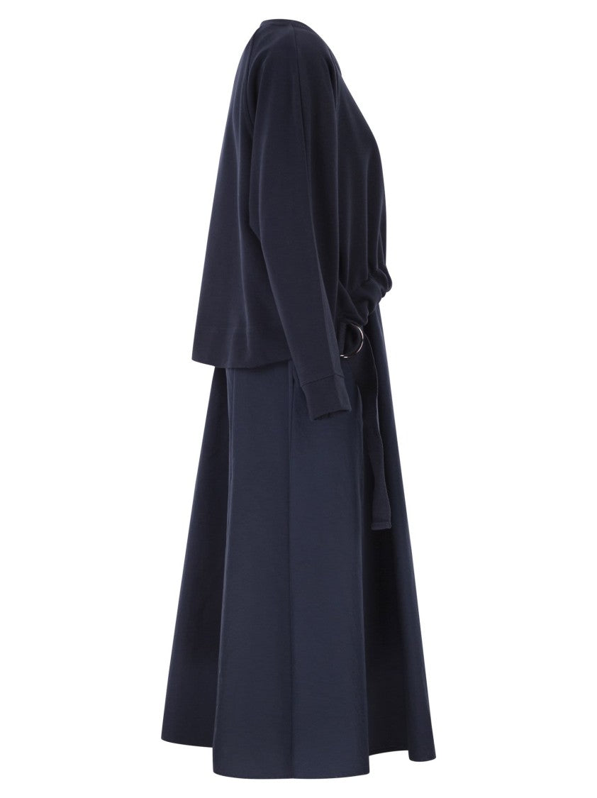 Max Mara Wkddestino - Two-Piece Dress With Drawstring Waist