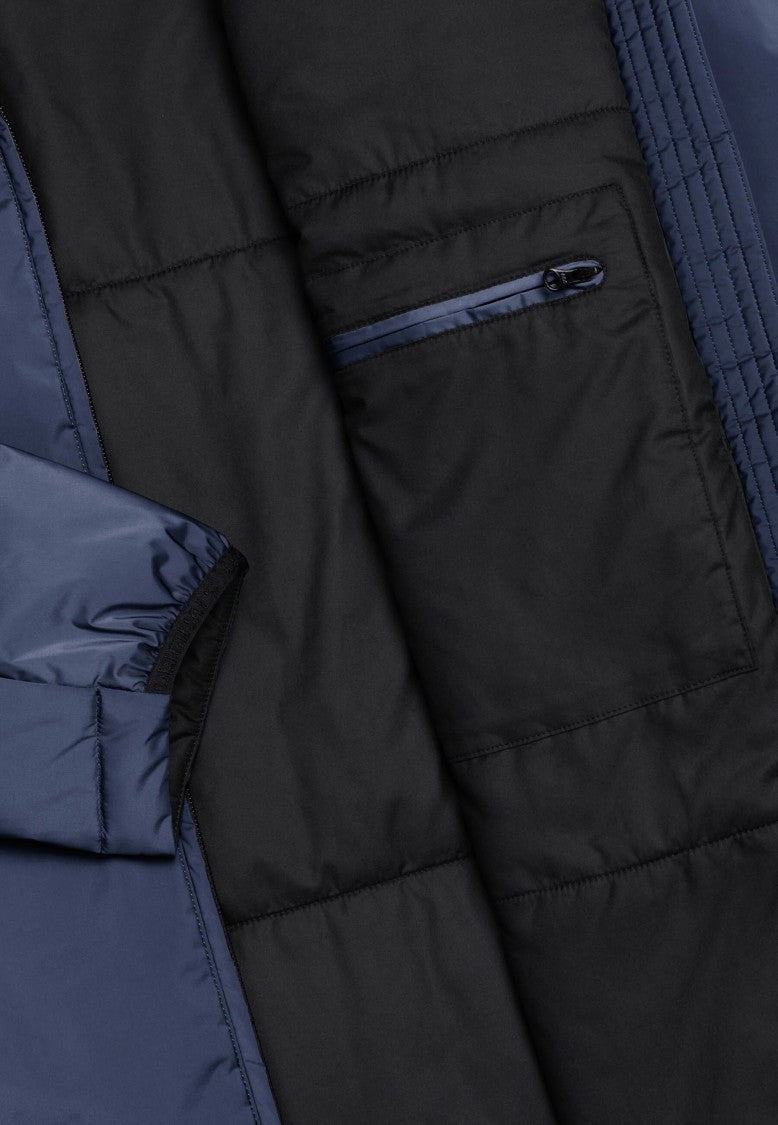 Colmar Deep Blue Matte Finish Minimalist Jacket