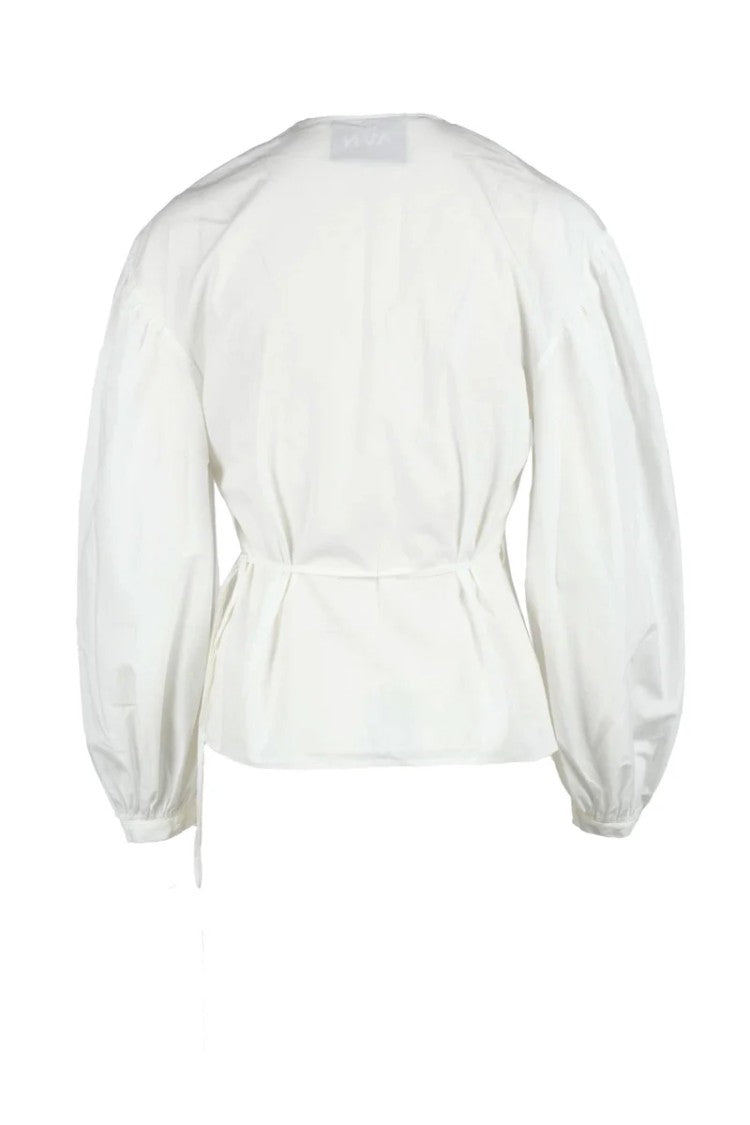 Avn White Cotton Shirt