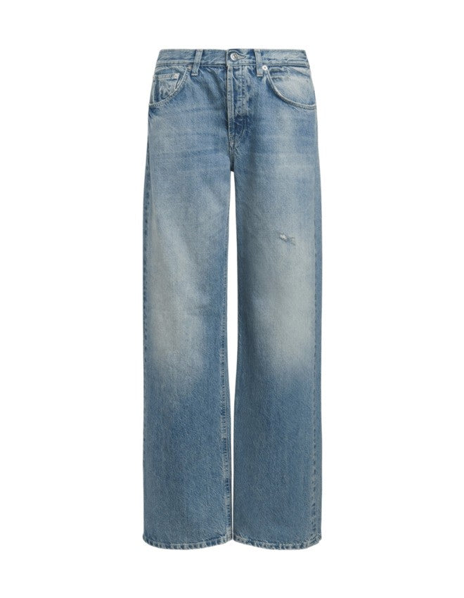 Dondup Low-Rise Wide-Leg Jeans