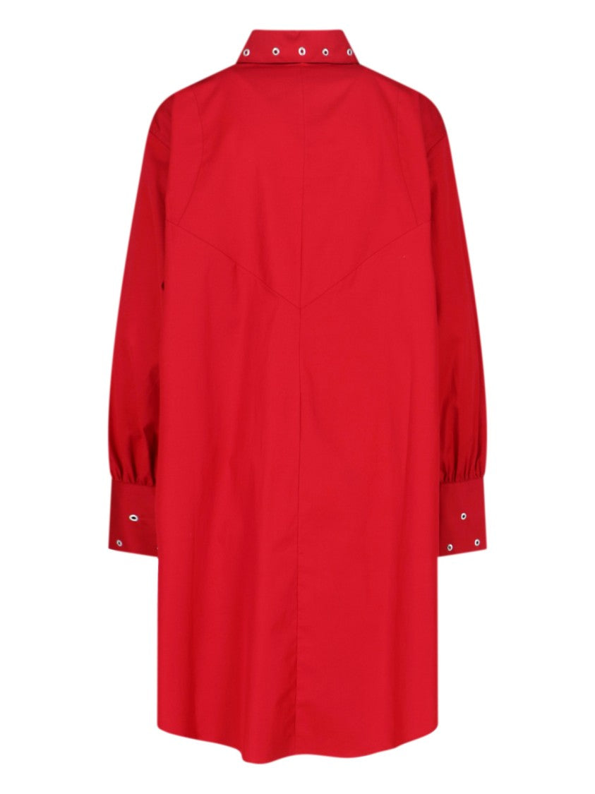 Our Legacy Frock Shirt Dress – Red