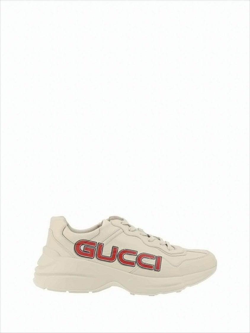 Gucci Smooth Calf Leather Low-Top Sneakers
