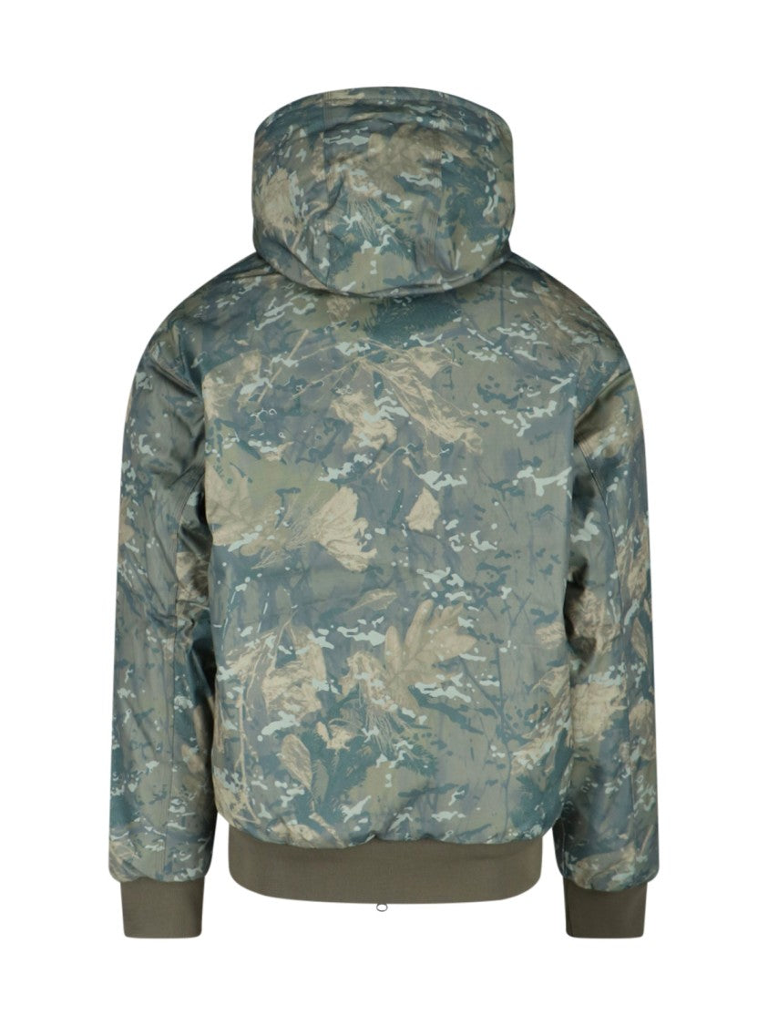 Carhartt Wip "Og Active" Jacket, In Green Water-Repellent Fabric