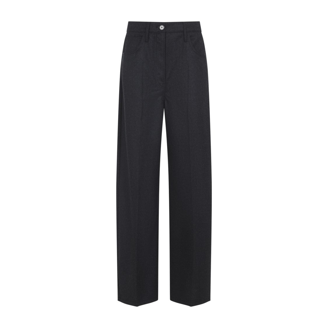 Prada Anthracite Grey Virgin Wool Pants