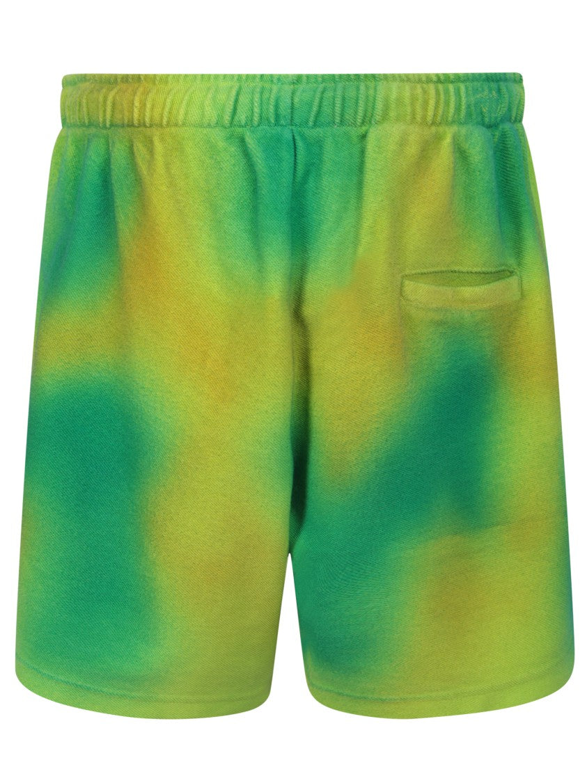 Bonsai Green Loose-Fit Shorts