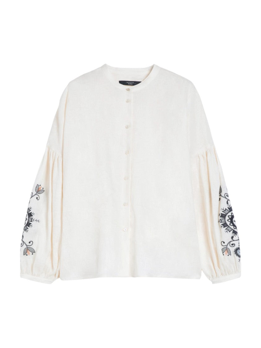 Max Mara Loose-Fitting Blouse With Button-Down Front