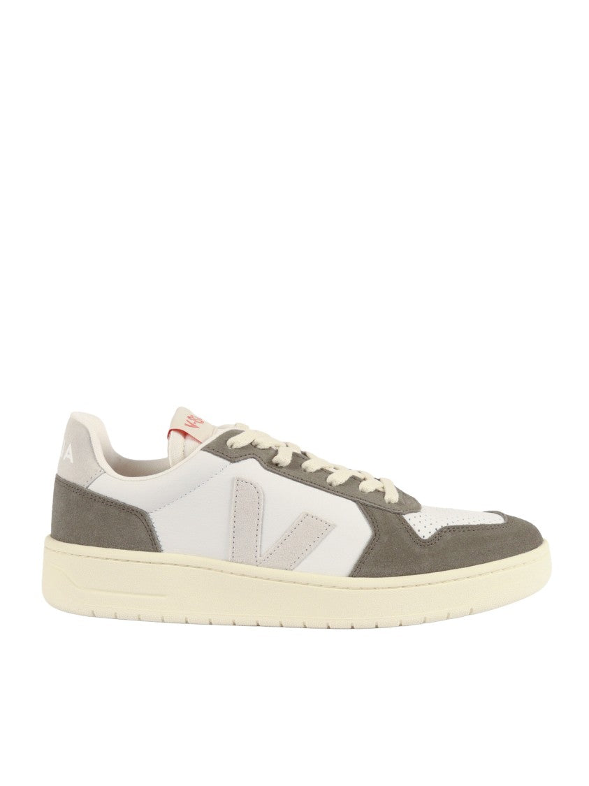 Veja Ex White Natural Kaki Sneakers