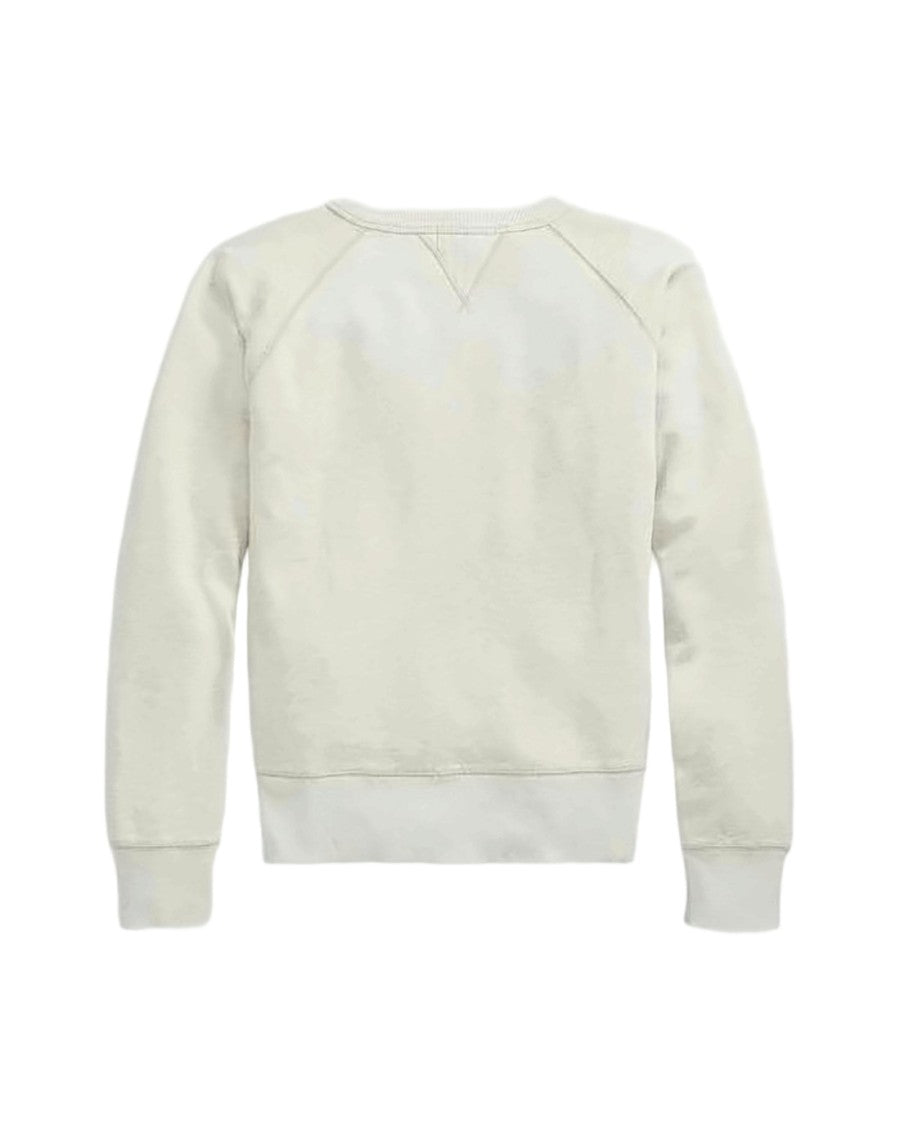 Polo Ralph Lauren Heathered Long-Sleeve Sweatshirt With Ribbed Details