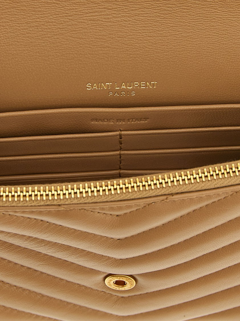 Saint Laurent Envelope Cassandre' Wallet On Chain
