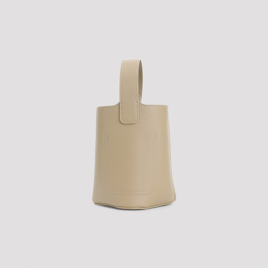 Loewe Structured Bucket Bag With Gold-Tone Button Detail