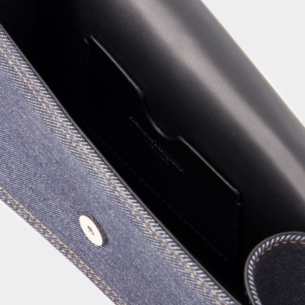 Alexander Mcqueen Small Skull Crossbody - Leather - Black