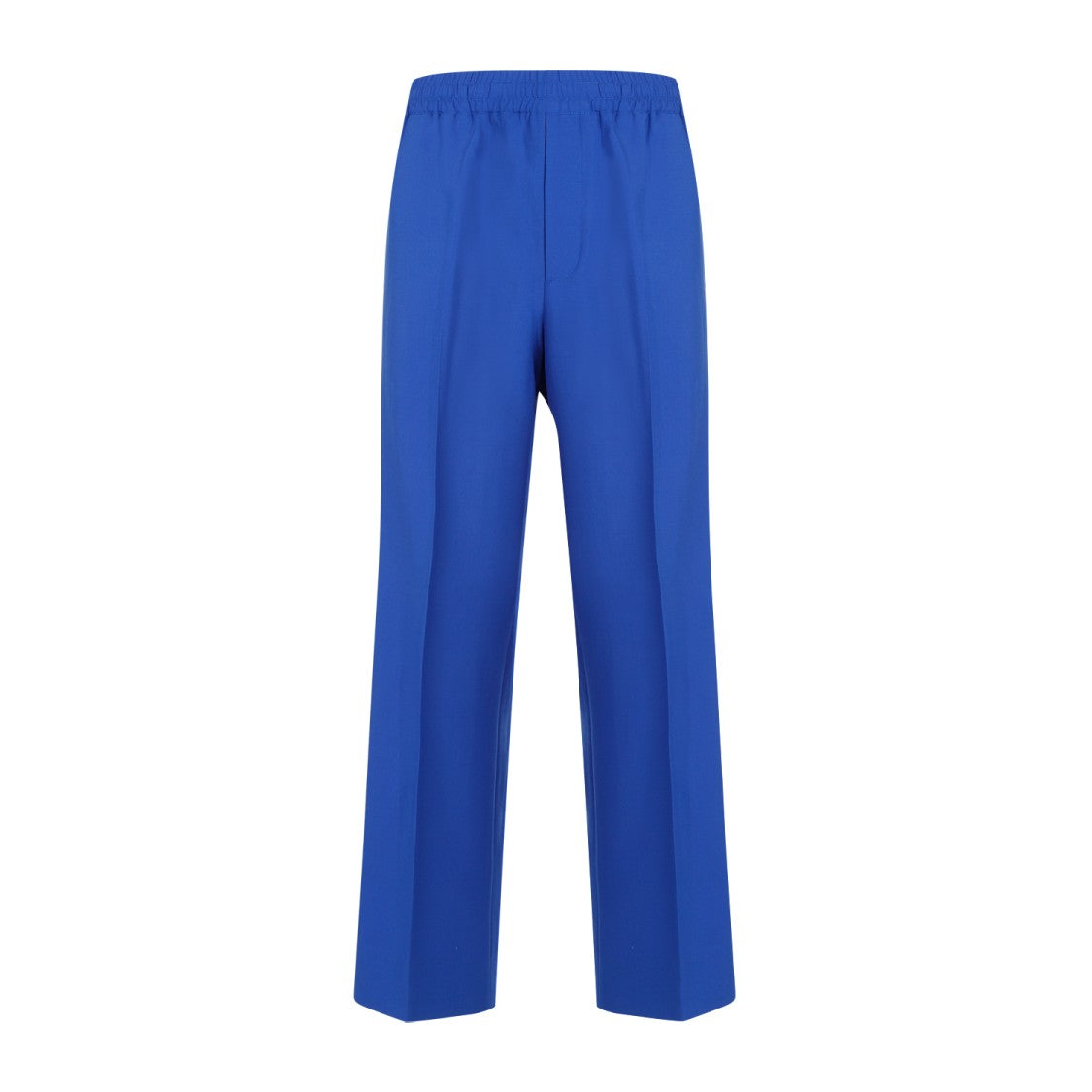 Gucci Straight Electric Blue Cotton Pants