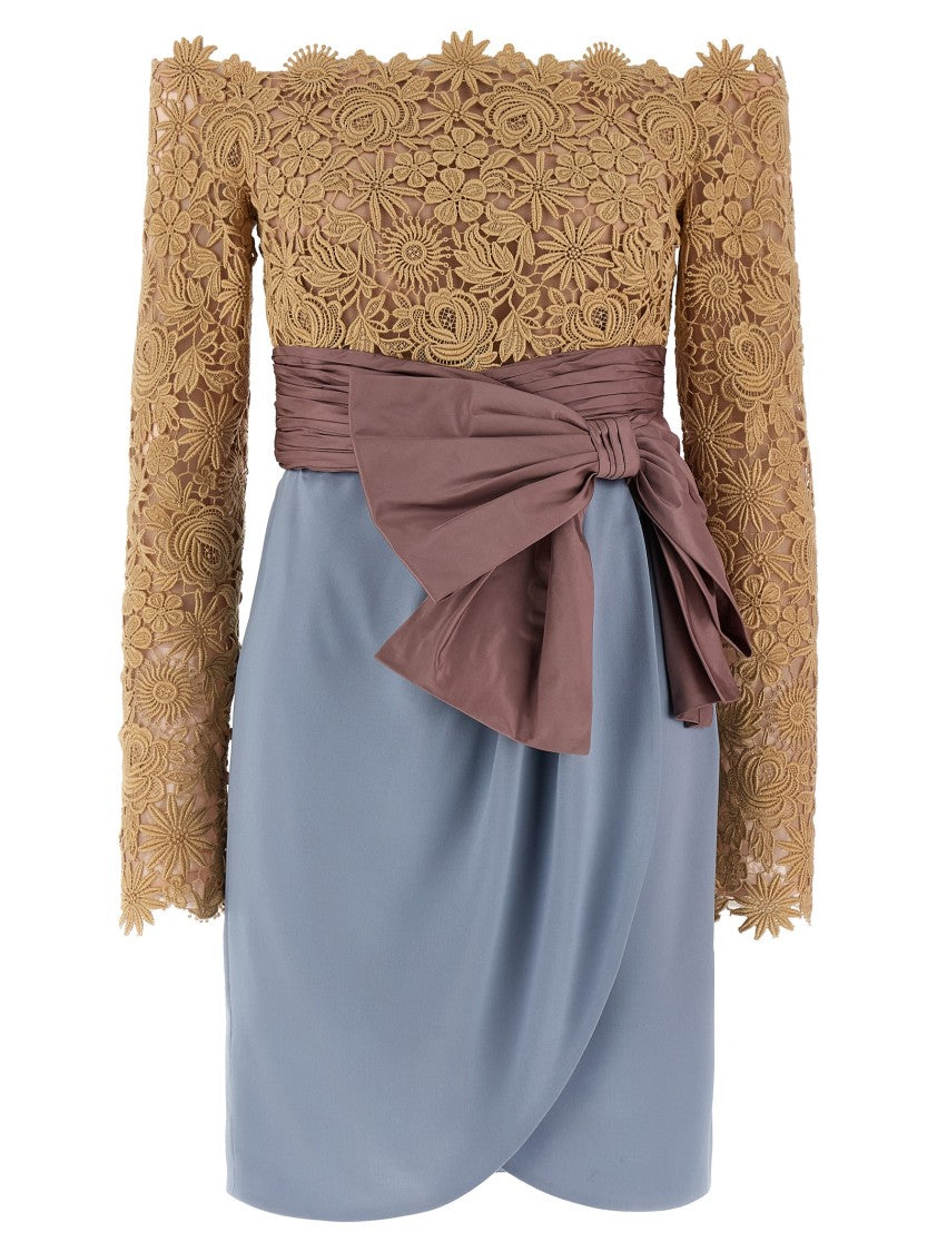 Valentino Garavani Fleur A Jours Flower Mix' Dress