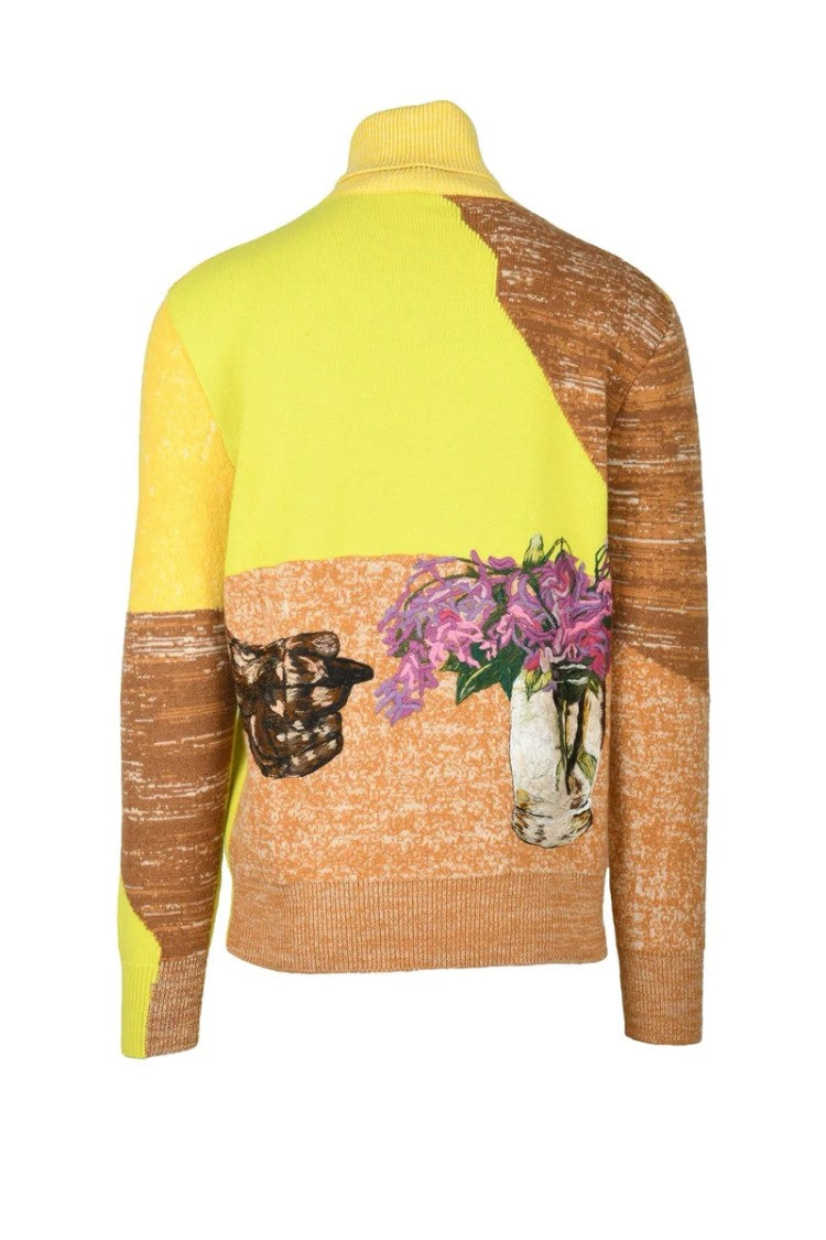 Dior Cashmere Crewneck Sweater - Yellow