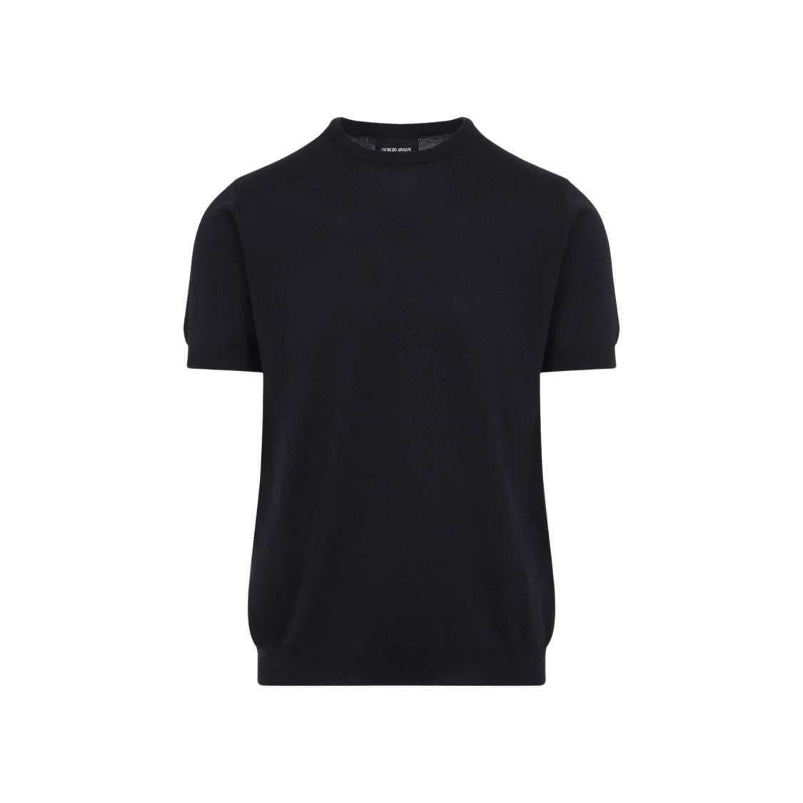 Giorgio Armani Short-Sleeved Silk And Cotton Top