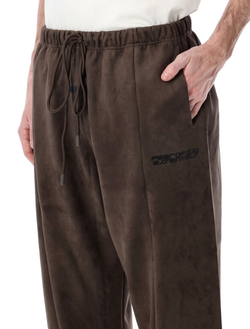 Fear Of God Suede Effect Flare Wide Leg Pants