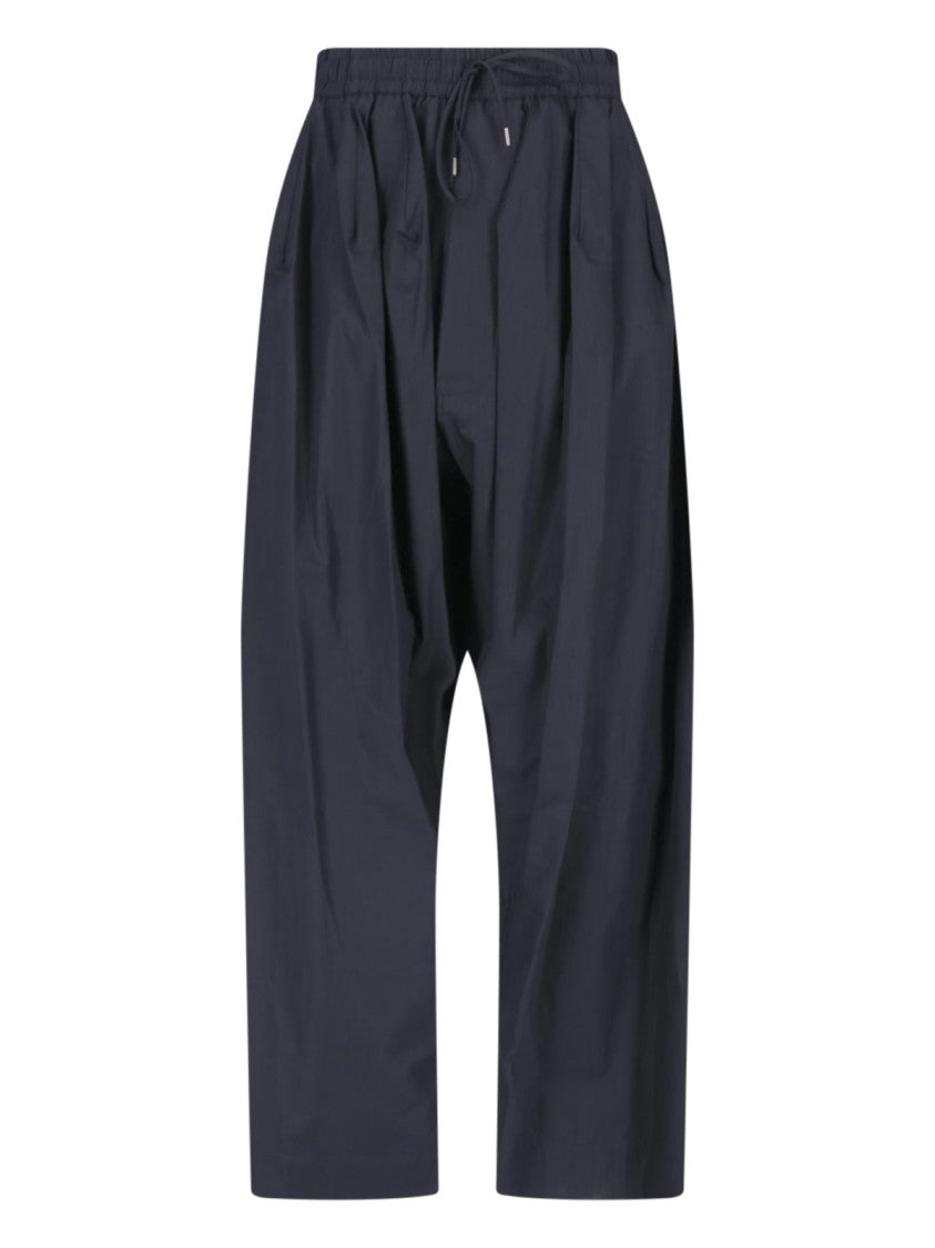 Vivienne Westwood Black Cotton Wide-Leg Pants