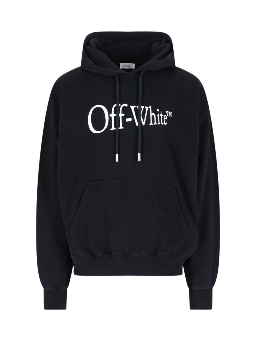 Off-White "Run Arrow Skate" Hoodie – Black