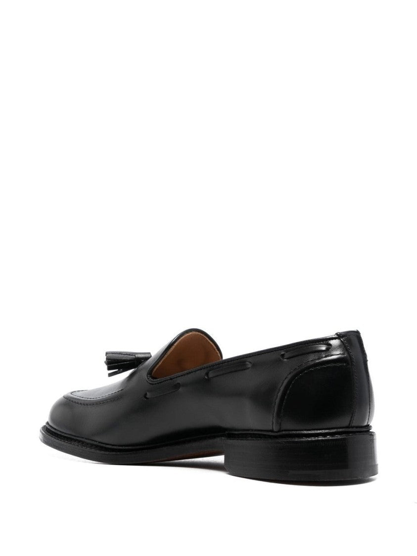Tricker's Elton Black Calf Loafers