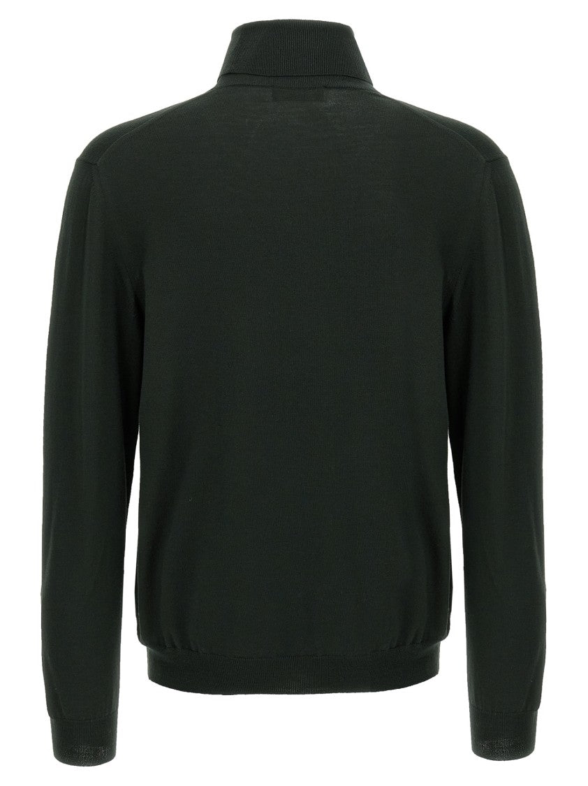 Zanone Wool Turtleneck Sweater