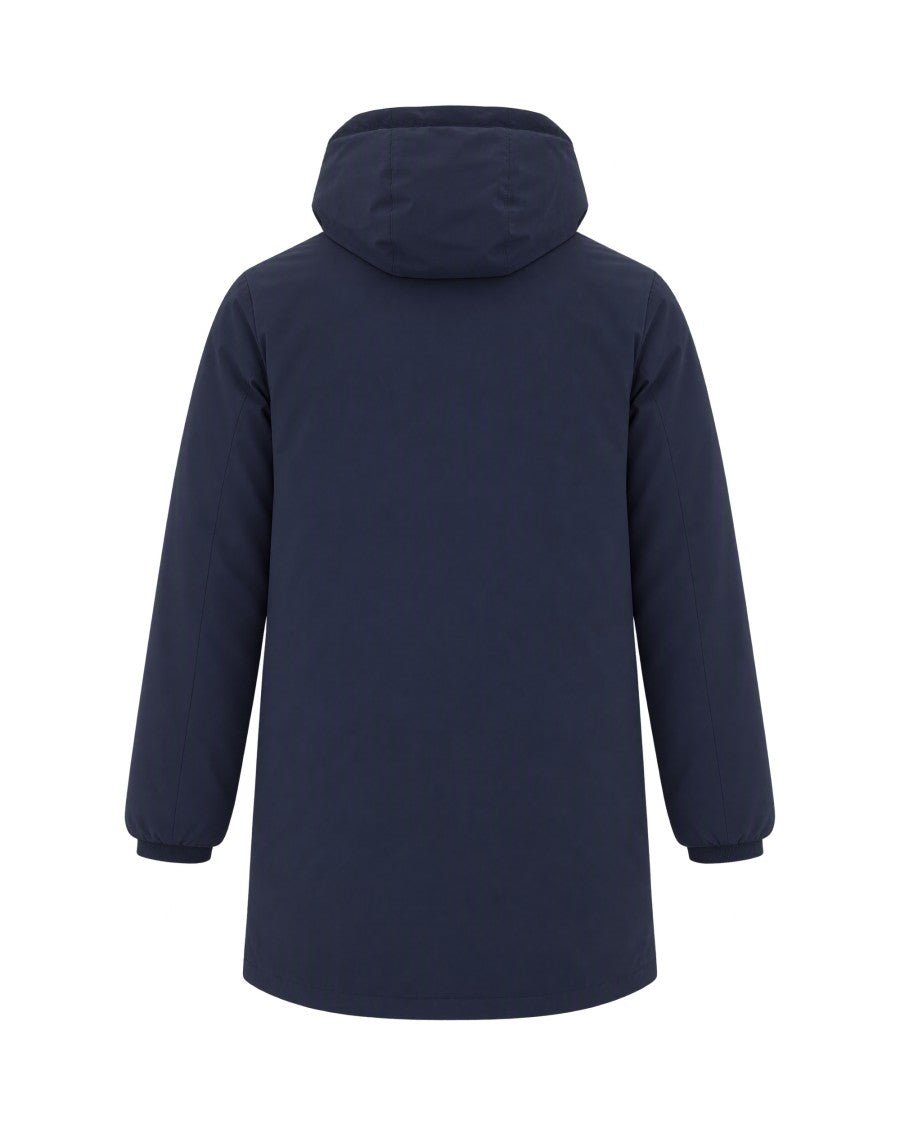 K-Way Reversible Double-Sided Warm Jacket With Adjustable Hood