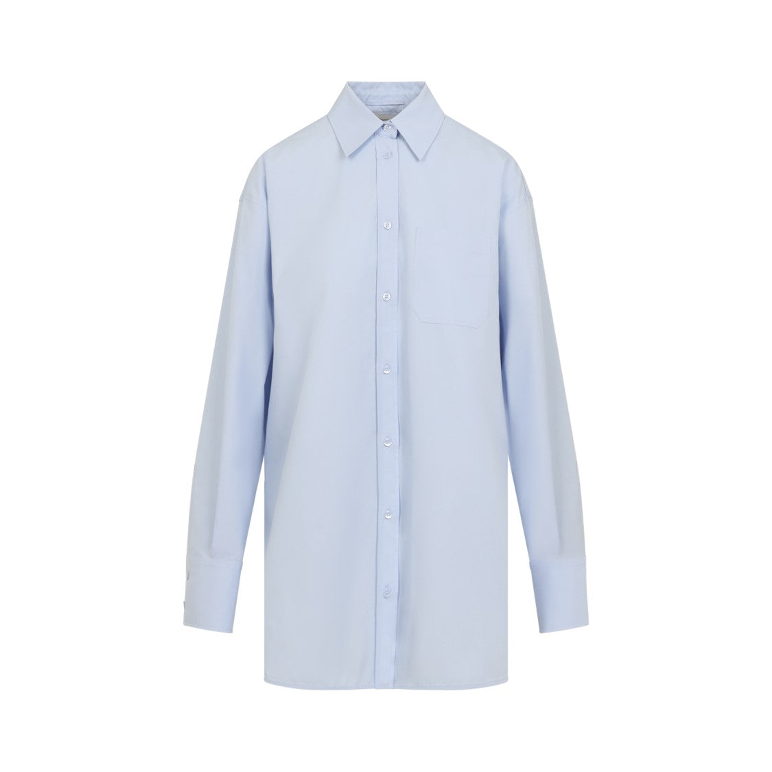 Sportmax Blue Cotton Shirt