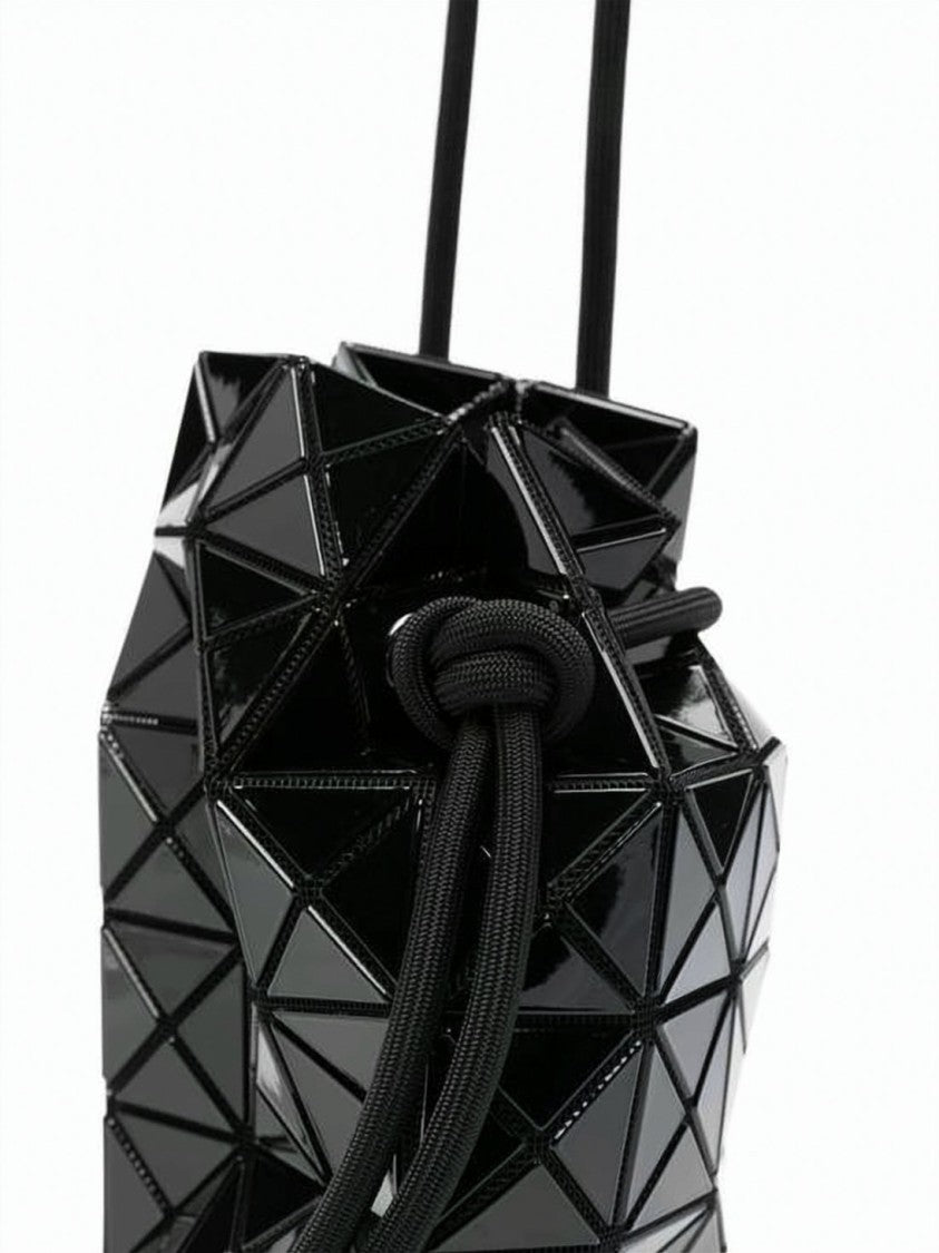 Baobao Geometric Triangular Pattern Bucket Bag