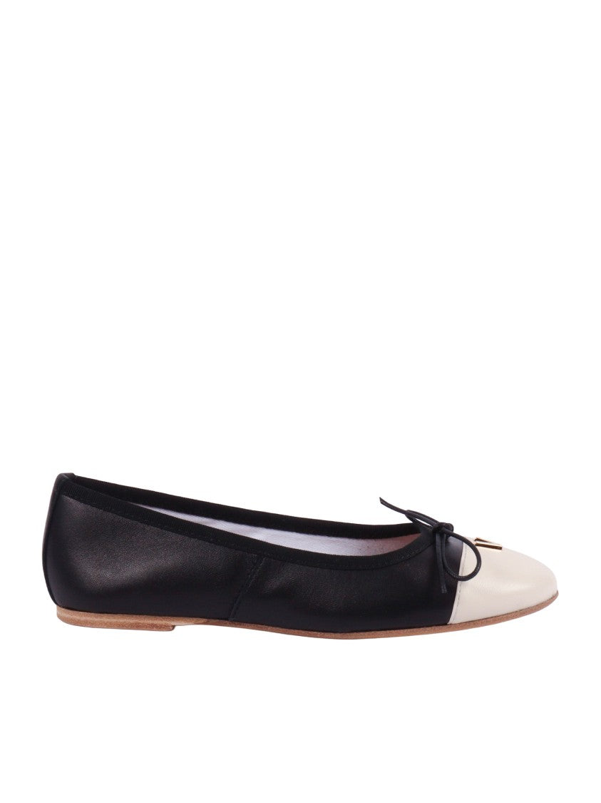 Via Roma 15 Ballerina Puntale Con V Flats