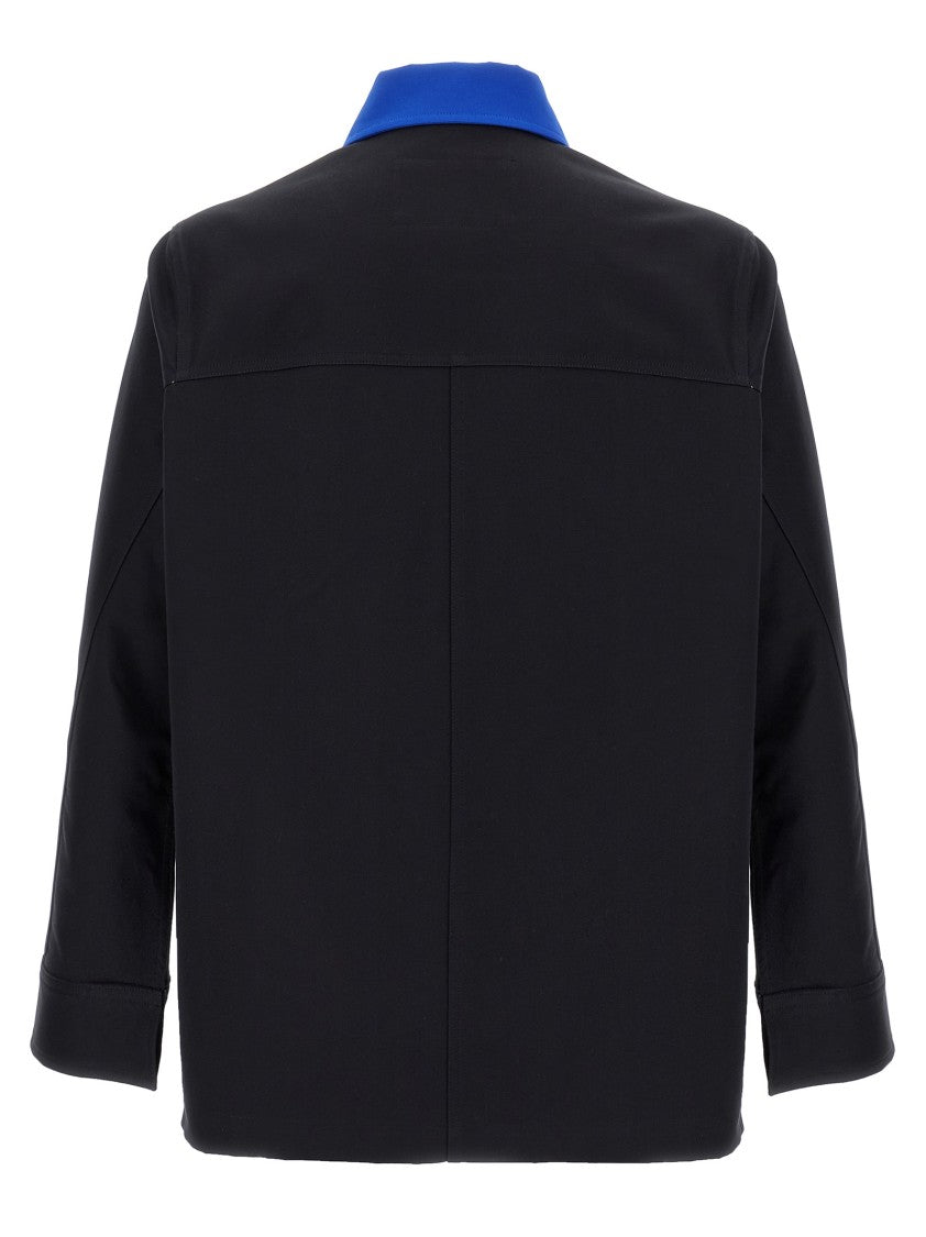 Givenchy Logo Embroidery Overshirt