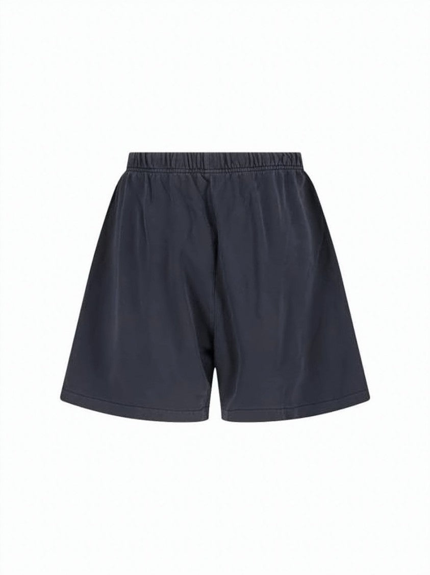 Fear Of God Relaxed Fit Blue Cotton Shorts