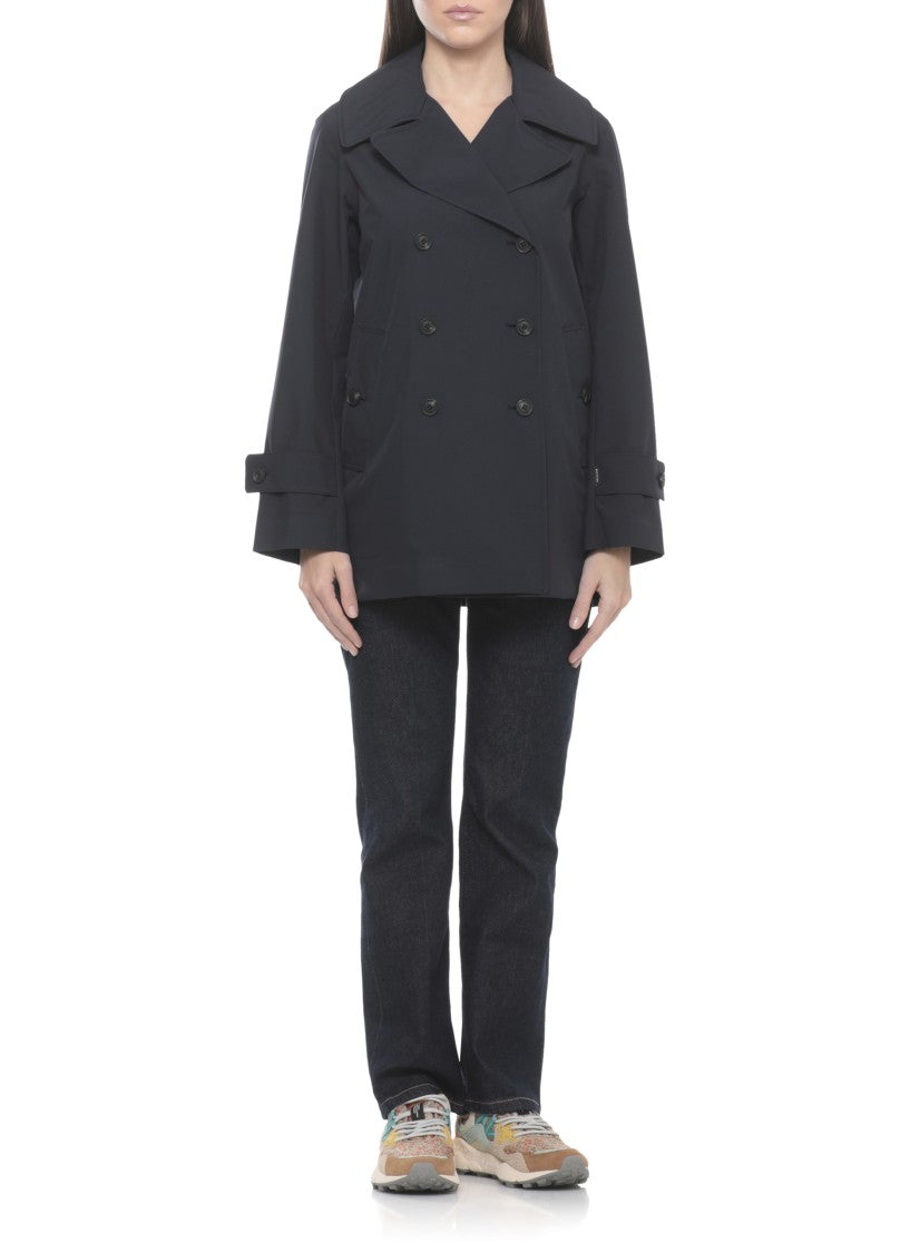 Save The Duck Sofi Double-Breasted Trench Coat