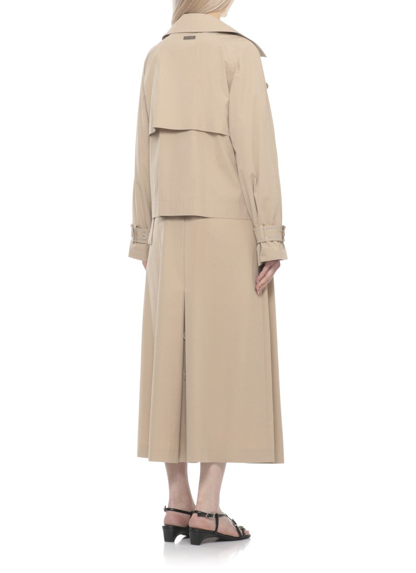 Peserico Double Breasted Trench Coat