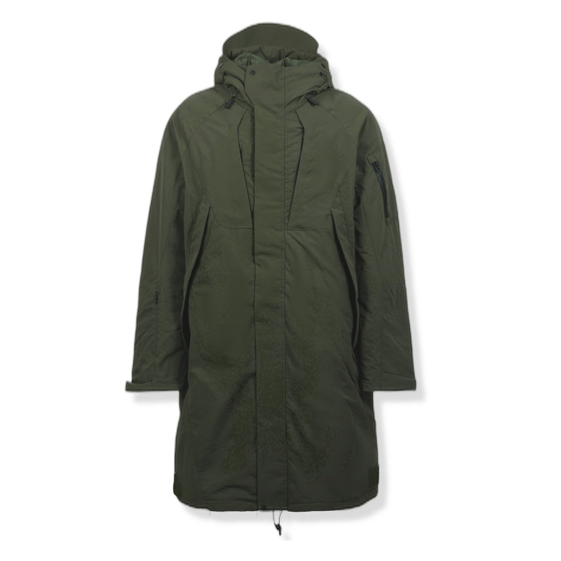Jg1 Hybrid Down Parka With Structured Silhouette